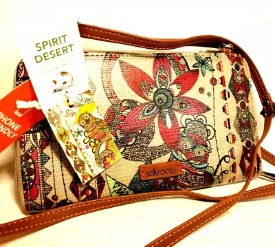 Sakroots Artist Circle Spirit Desert V. Ramos Exclusive Art Print Crossbody Bag • $57.84