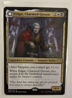 MTG Edgar Charmed Groom   Edgar Markov's Coffin Innistrad: Crimson Vow 236/277 • $4.99