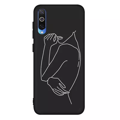 For Samsung Galaxy A50 A13 4G A52 A14 A54 Painted Matte Case Soft Silicone Cover • £4.79