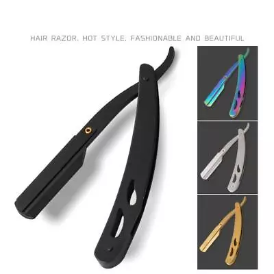 Porta Navaja Barbero Profesional Con Cuchillas Para Hombre Maquinilla De Afeitar • $11.50