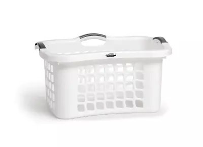 Brand New Taurus White Plastic Laundry Basket With Comfort Grip Handles • $26.97