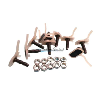 Boot/Bonnet Moulding Clip Set (10pc) For FORD FALCON XA XB XC • $43.95