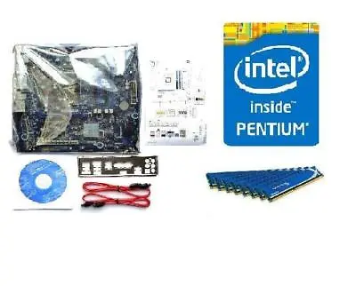Intel G2130 Dual Core Cpu Dh67bl Media Motherboard 8gb Memory Ram Combo Kit • $249.99