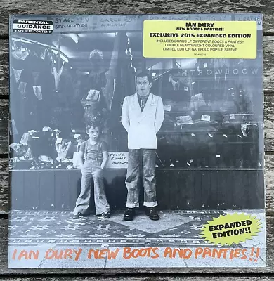 Ian Dury - New Boots And Panties!! - Rsd 2015 - Rare Vinyl Edition - Sealed/mint • £70