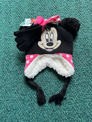 Minnie Mouse Hat And Gloves • $4.99