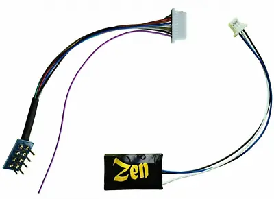 DCC Concepts ~ Zen Black Motor Decoder Mini ~ 9 & 8 Pin Harness ~ DCD-ZNmini.4 • $29.82