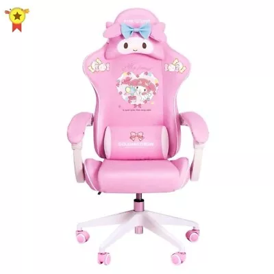 $599.97 • Buy 🌸Pink Gaming Chair My Melody Cute Kawaii Adjustable Comfortable For Girls🌸