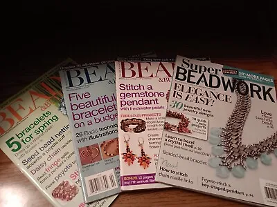 Lot Of 4 Beadcrafting Magazines See Details For Issues And Info • $9.99