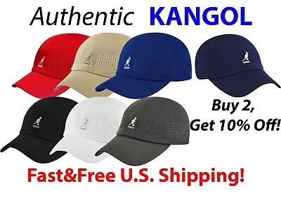 Authentic KANGOL Spacecap 1456BC Tropic Ventair Baseball Cap -Sizes S M L XL XXL • $31.99