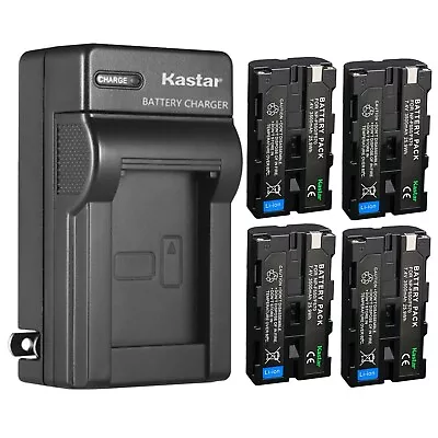 Kastar NPF580 7.4V 3500mAh Battery Wall Charger For Sony NP-F530 NP-F550 NP-F570 • $69.49