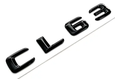 #1 Black Cl63 Fit Mercedes Cl63 Rear Trunk Nameplate Emblem Badge Decal • $12.99