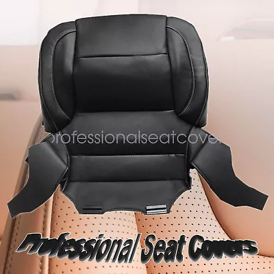 For 2014-2019 GMC Sierra 1500 2500 Driver Bottom Replacement Seat Cover In Black • $42.59