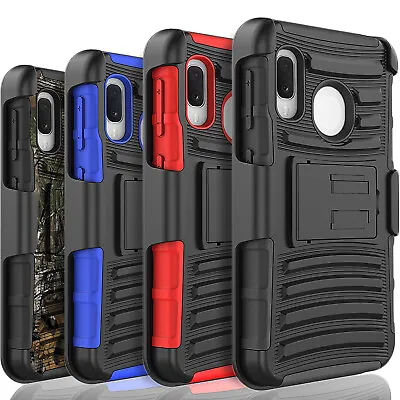 For Samsung Galaxy A10E A20 A30 A50 Phone Case Cover Shockproof + Tempered Glass • $7.99