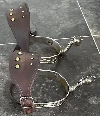 Cowboy Spurs Western Riding Re Enactment Tony Mora • £85