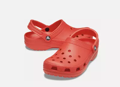 Crocs Classic Red Clog Multiple Sizes • $40