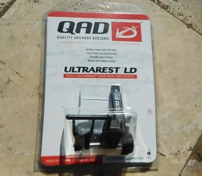 🌟🎈 QAD UltraRest LD Arrow Rest Drop-Away Right Hand - Black 1500357 ULDBK-R 🌟 • $97