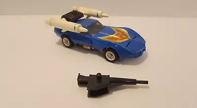 Vintage 1985 G1 Transformer - Tracks - Hasbro Corvette C3 - Almost Complete • $219