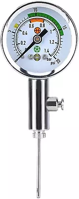 Ball Pressure Gauge Mini Ulitity Digital Air Pressure Gauge Barometer Tool Test  • $18.66
