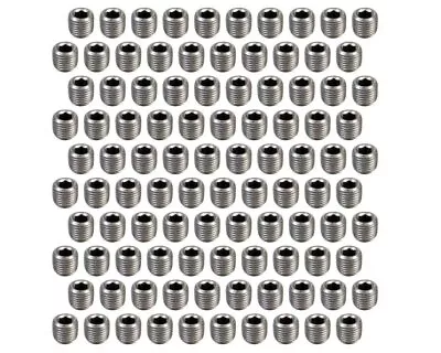 (100-Pack) Pioneer PP-507-100 Allen Head Plug Fitting 1/4  NPT Steel Natural • $37.26