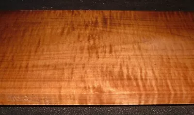 7/8 X7-3/4 X46   RM2402-47 Roasted Curly FLAT SAWN Maple Torrefied Wood • $89