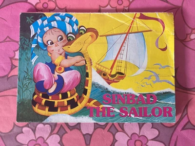 £3.99 • Buy Vintage MiniPanorama Pop-up Book Sinbad The Sailor - Brown Watson 1981