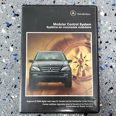 2001 Mercedes-benz Modular Control Sytem Digital Road Map Cd #9 • $14.99