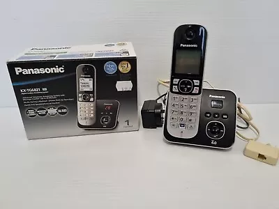 Panasonic KX-TG6821 Digital Cordless Phone 1 Handset With Answering Machine • $33.95