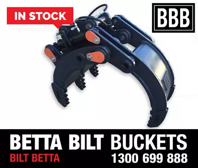 Excavator Grab(bbb) Betta Bilt Buckets 8 Tonne Hydraulic Grab  Call 1300 699 888 • $6288