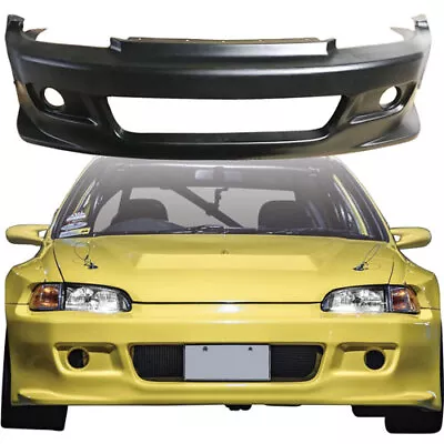 VSaero FRP TKYO Wide Body Front Bumper EG 3dr Hatchback For Civic Honda 92-95 V • $512