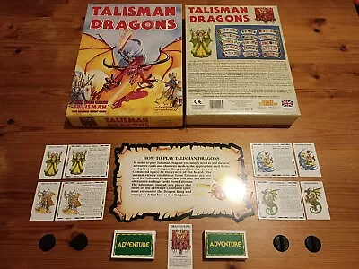 Talisman Dragons 1st & 2nd Edition Boxed 100% Complete Great Condition • £399.99