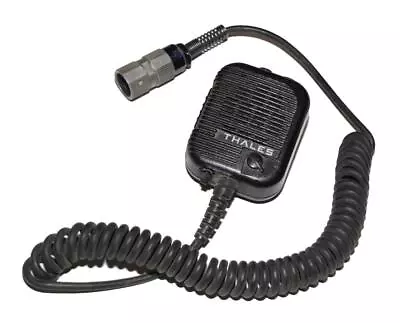 Thales Old Gen Military Tactical MBITR Radio Speaker Mic Microphone 0836 - 6 PIN • $3