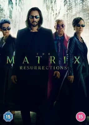 The Matrix Resurrections [2021] (DVD) Keanu Reeves Carrie-Anne Moss Free Delive • £6.64