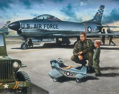 US Air Force Academy Art Print Jets Planes Pilot Pedal Office Wall Decor Gift  • $9.95