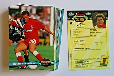 Topps Stadium Club Football Cards(136-162) 1992 Mint Cond. Pick Your Card(s)l5 • £1.25