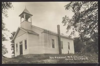 RP Postcard VALLEY JUNCTION Ohio/OH Mt Pleasant Methodist Episcopal Church 1910s • $12.99