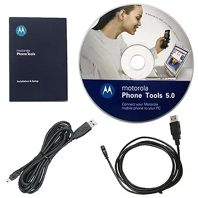 Original Motorola 89218N Phone Tools 5.0 USB Data For L2 L6 L9 Z9 E8 V3 • $99.79