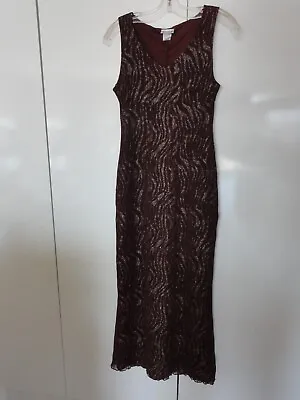 Women's Retro Maxi Dress Sunset Clothing  Australia Made Size 10-12 Excon • $15.50