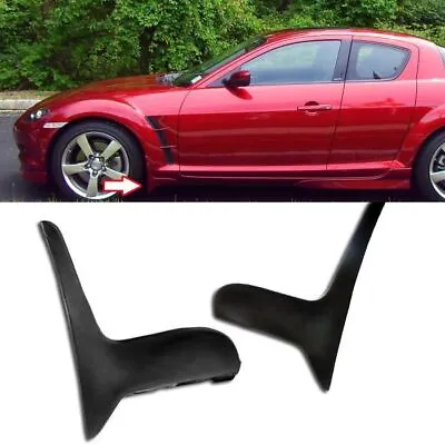 Fit 04-10 MAZDA RX8 RX-8 OE STYLE POLY-URETHANE FRONT MUD FLAPS QUARDS • $99.95