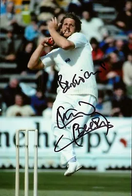 Ian Beefy Botham Signed 6x4 Photo England Cricket Autograph Memorabilia + COA • £21.99
