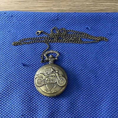 Motorcycle Pocket Watch • $12.08