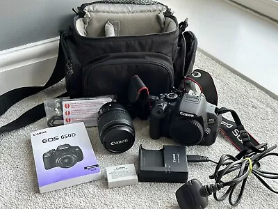 £300 • Buy Canon EOS 650D Digital SLR Including EF-S 18-55mm Lens Black
