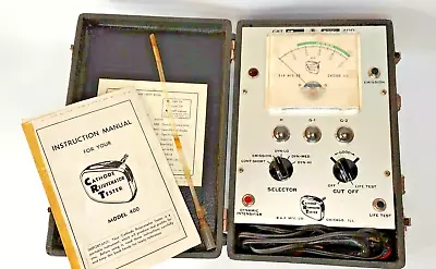 Vintage B & K Dynamic Inten 400 Cathode Tube Rejuvenator Tester W/ Instructions • $29.99