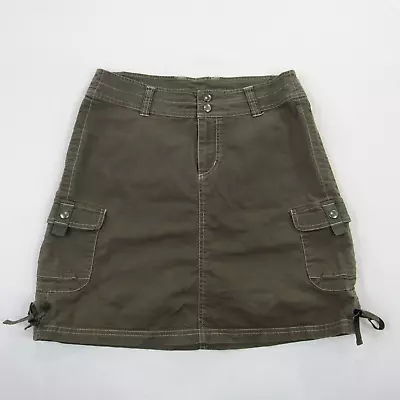 Kuhl Cargo Skirt Womens Size 4 Olive Green Hiking Outdoors • $29.95