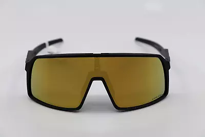 Oakley Sutro Prizm 24K Lenses Matte Grey Frame Sunglasses OO9406-0537 • $99.95