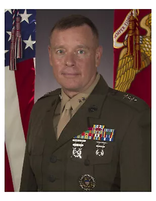 United States Marine General David W. Maxwell 8x10 Photo #2 On 8.5  X 11  • $13