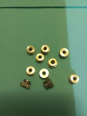 10pc.  Thumb Nut Brass 6/32 Spark Plug Maytag Engine Hit & Miss Ford Model T • $15.65