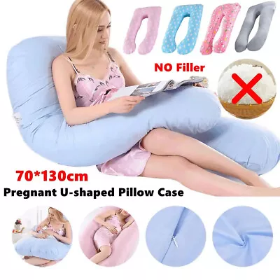 Pregnancy Pillow Full Body Maternity Pregnant Women U Shape Pregnant Pillow Case • $16.95