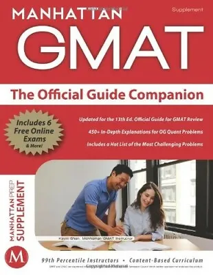 Manhattan GMAT: The Official Guide Companion: GMAT Strategy Supplement (Manhatta • £23.25