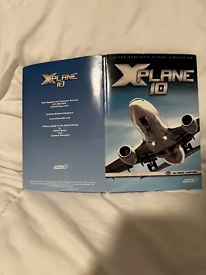 X-Plane 10 Flight Simulator For PC DVD-ROM COMPLETE IN BOX • $50