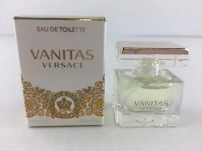 Versace Vanitas Women Perfume Edt Mini Splash 0.17 Oz New In Box • $14.95